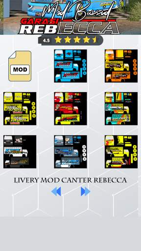 Mod Bussid Garasi Rebecca screenshot 6