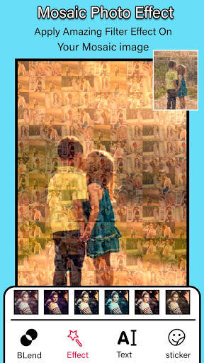 Mosaic Photo Effects : amazing mosaic pic effects screenshot 2
