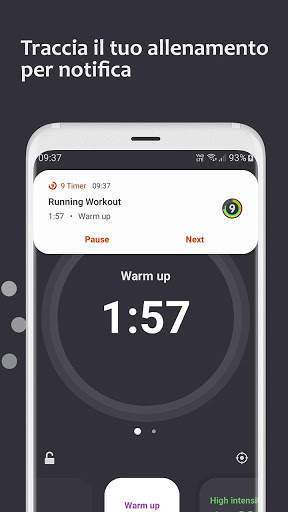 9 Timer - Timer per sessioni di allenamento screenshot 2
