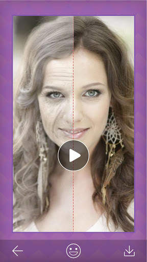 Old Booth - Aging Face Changer: Video Camera App screenshot 1