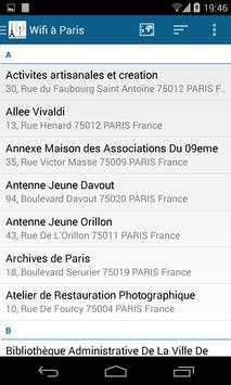 Wifi à Paris screenshot 2