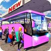 Transportasi Bus Penumpang Euro - Pelatih kota sim logo