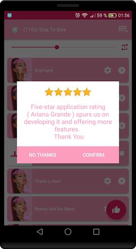 Ariana Grande Songs Offline (Best Collection) 4 تصوير الشاشة