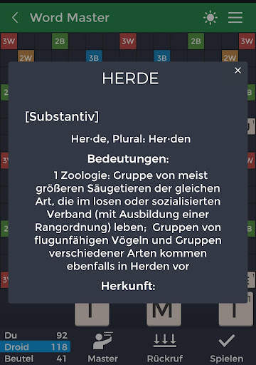 Word Master auf Deutsch screenshot 22