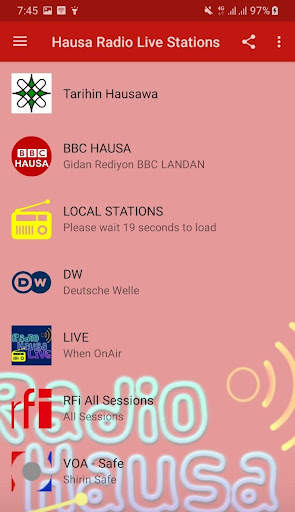 Hausa Radio Live Stations screenshot 2