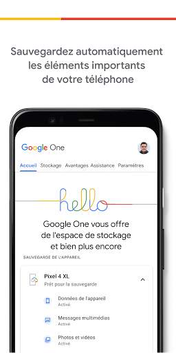 Google One screenshot 1