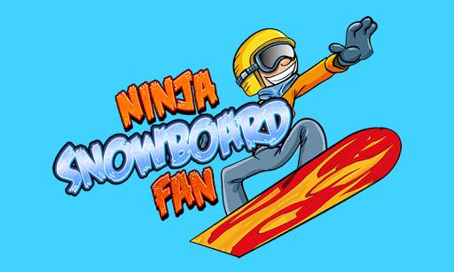 Ninja Snowboard Fan screenshot 1