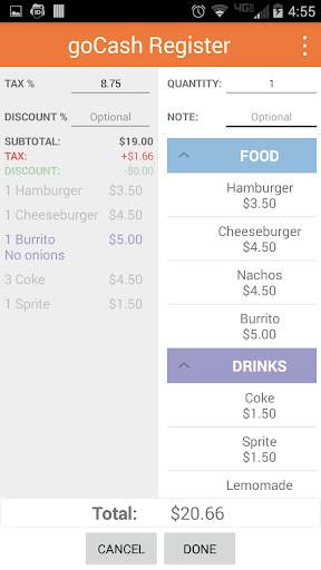 goCash - POS Cash Register screenshot 5
