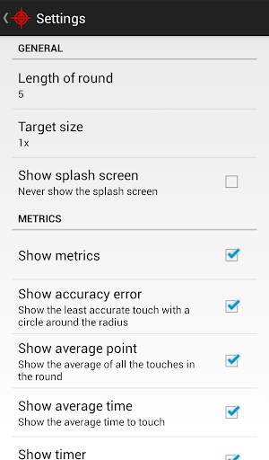 Touch Accuracy screenshot 2