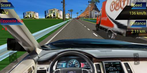 Traffic Racer Cockpit 3D screenshot 8