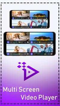 Hd Video Player : Multi Screen Video Player screenshot 1