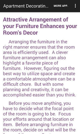 Apartment Decorating Ideas screenshot 8