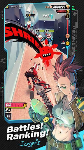 Slash & Girl - Endless Run screenshot 3