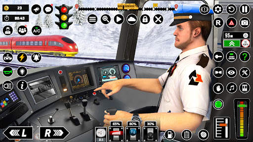Railway Train Simulator Games screenshot 1