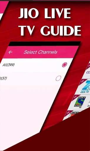 JIO Live TV - HD Channels Guide Free screenshot 3