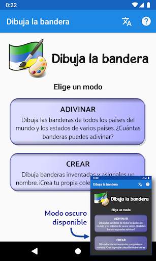 Dibuja la bandera screenshot 1