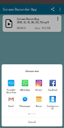 ScreenPIE-screen recorder for android 2019 screenshot 6