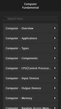 Basic Computer Fundamental скриншот 1