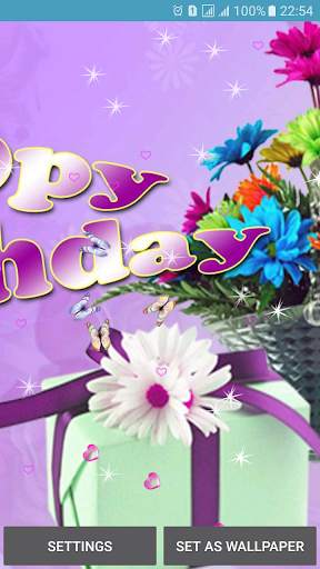 Happy Birthday Live Wallpaper screenshot 8