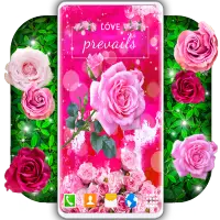 Spring Rose Live Wallpaper 🌹 Pastel Pink Themes on 9Apps