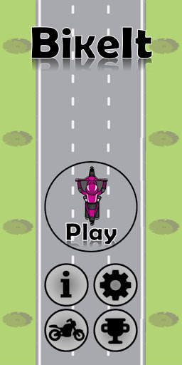 BikeIt - Retro Racing Game screenshot 3