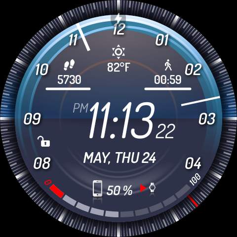 Cluster Watch Face screenshot 9