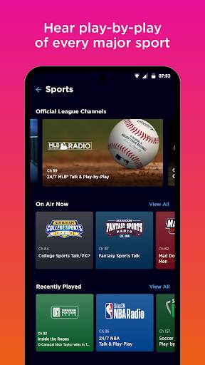 SiriusXM: Music, Sports & News screenshot 4