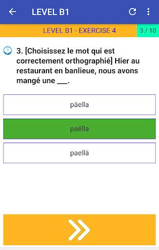 Learn French Grammar Exercises Free screenshot 3