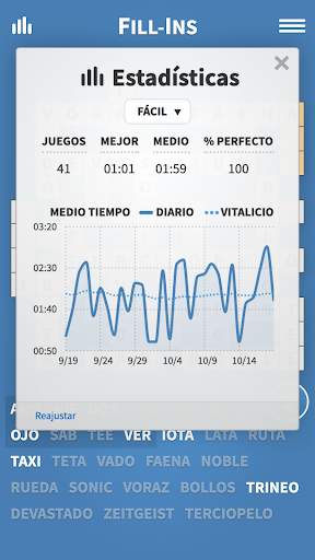 Fill-Ins · Juego de Palabras screenshot 3
