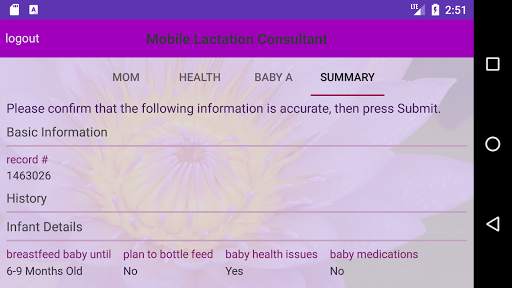 Mobile Lactation Consultant Cl screenshot 8