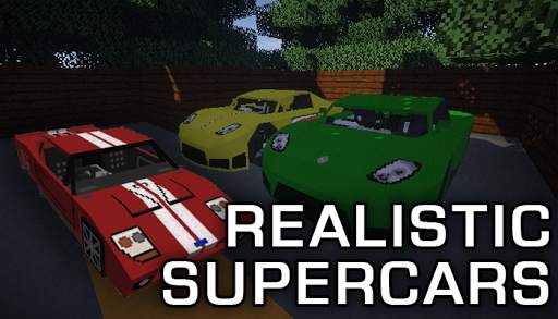 Supercars for Minecraft Pocket screenshot 1