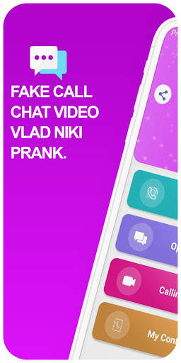 fake call and chat from Vlad and Niki-prank 1 تصوير الشاشة