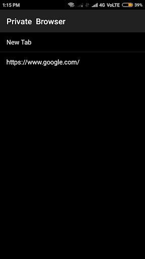 Private Browser screenshot 3