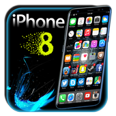 Launcher for Iphone 8 -Theme icon