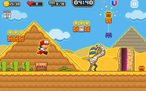 Super Jim Jump - pixel 3d screenshot 13