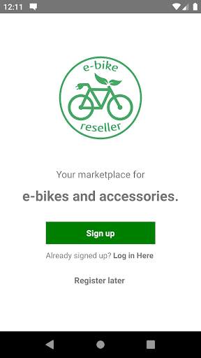 e-bike reseller screenshot 1