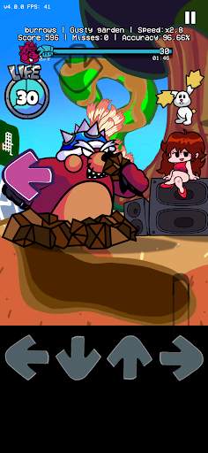 FNF Super Funkin Galaxy Mod screenshot 2