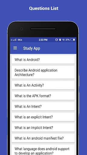 Study App - Programming Language. screenshot 1