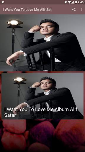 I Want You To Love Me ( Alif Satar ) screenshot 1