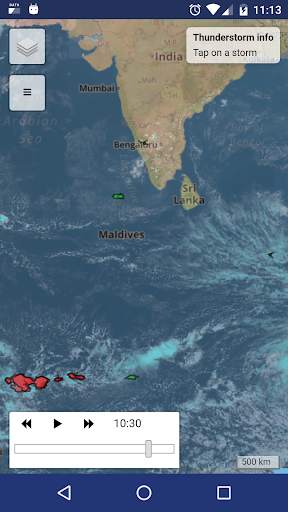 StormTrek: real time thunderstorms nowcasting screenshot 4
