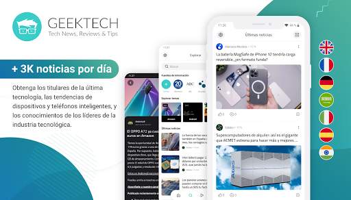 Geek Tech - Noticias de alta tecnología screenshot 1