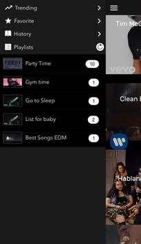 YMusic Player For Youtube 3 تصوير الشاشة