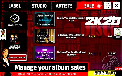 Music label manager 2K20 screenshot 4