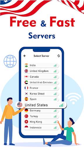 VPN USA - Super USA VPN Proxy screenshot 2