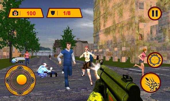 Menembak zombie mati screenshot 2