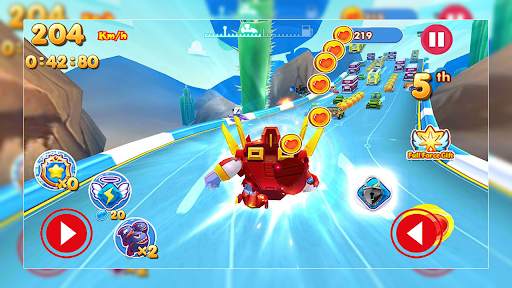 Robot Toon Car Transform Racing, Car Transformers screenshot 1