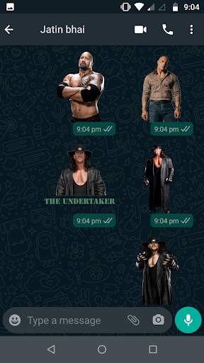 WWE stickers, status, sayings for WhatsApp screenshot 3