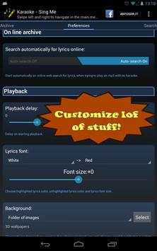 Karaoke - Sing Me (Free/Lite) screenshot 3