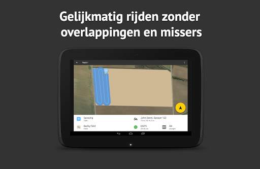 FieldBee tractor GPS navigatie screenshot 10