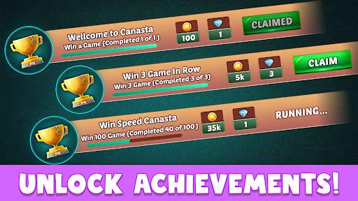 Canasta Plus Offline Card Game screenshot 16